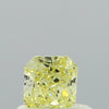 GIA 0.36 Fancy Yellow-SI2 Radiant Diamond