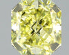 GIA 0.5 Fancy Yellow-SI1 Radiant Diamond