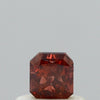 GIA 0.41 Fancy Deep Brownish Orangy Pink-I2 Radiant Diamond