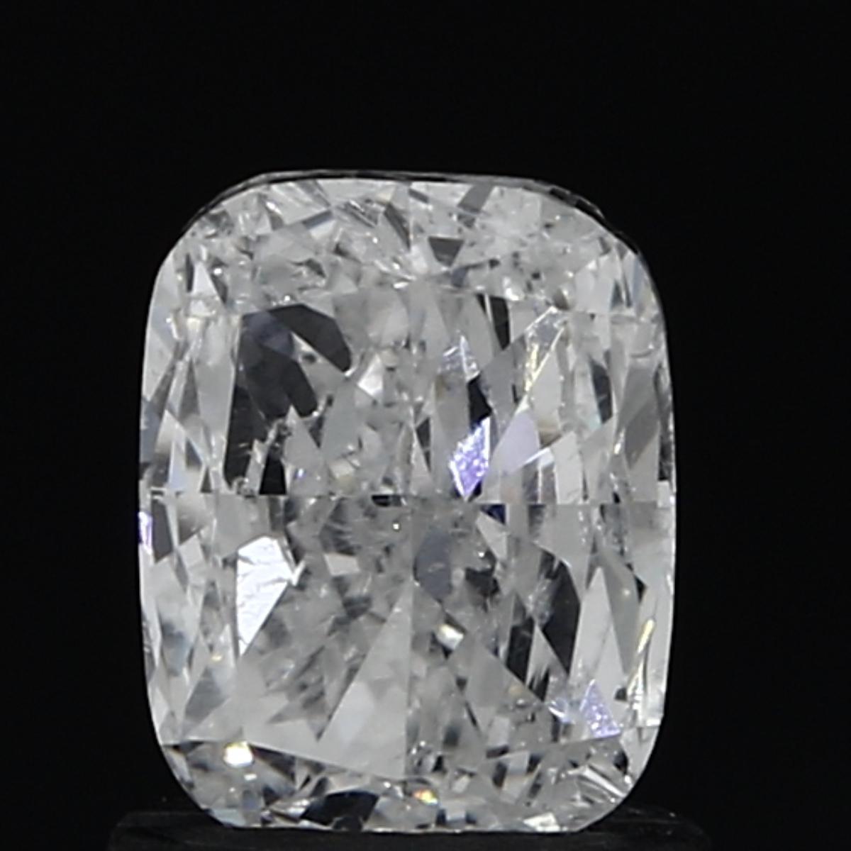 GIA 0.91 E-SI2 Cushion Diamond