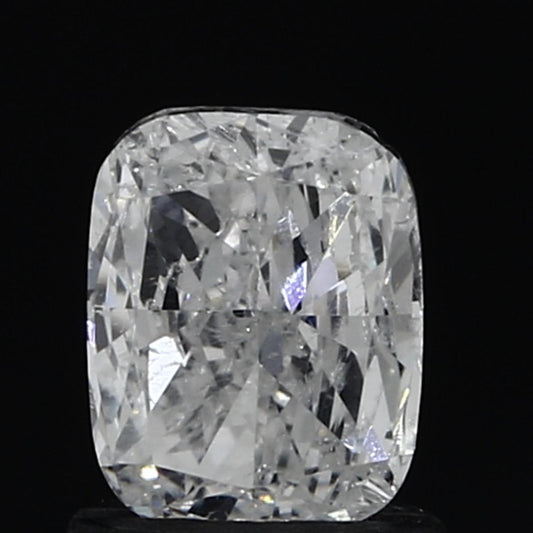 GIA 0.91 E-SI2 Cushion Diamond