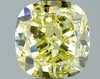 GIA 1.21 Fancy Yellow-VS2 Cushion Diamond