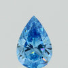 GIA 1.2 Fancy Vivid Greenish Blue-VVS1 Pear Diamond