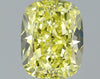 GIA 1.04 Fancy Yellow-SI1 Cushion Diamond