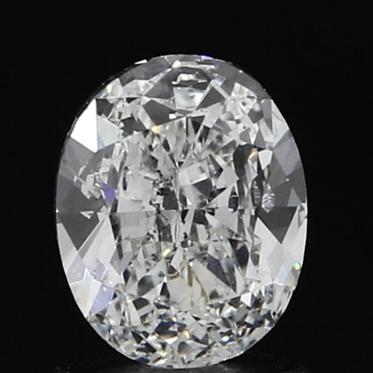 GIA 1.01 F-SI2 Oval Diamond