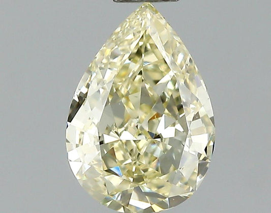 GIA 0.51 U-V-VS2 Pear Diamond