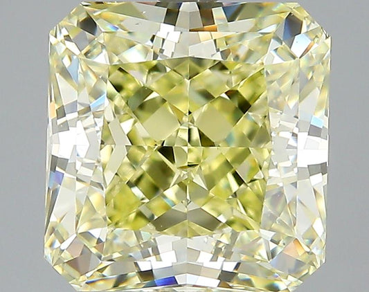 GIA 4 Fancy Yellow-VS1 Radiant Diamond