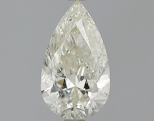 EGL 1.5 H-SI2 Pear Diamond