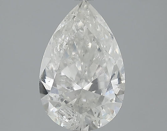 EGL 2.08 F-SI2 Pear Diamond