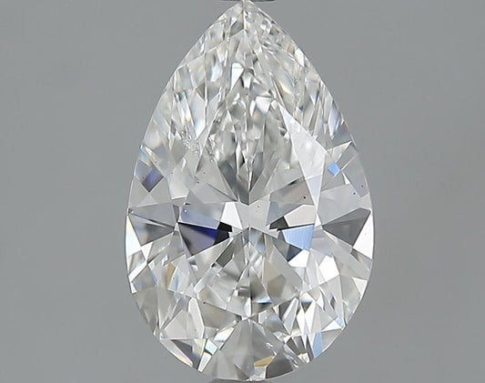 EGL 2 D-VS2 Pear Diamond