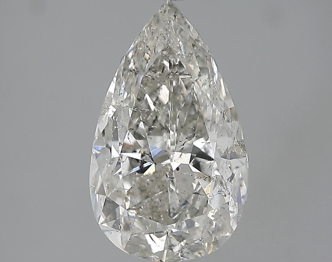 EGL 3.29 G-SI2 Pear Diamond