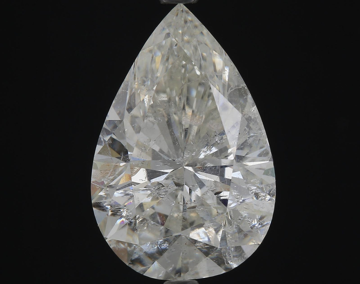EGL 5.34 G-SI2 Pear Diamond