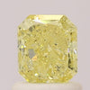 EGL 0.92 Fancy Yellow-SI2 Radiant Diamond