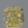 GIA 1.65 Fancy Light Yellow-SI1 Cushion Diamond