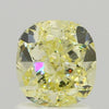 GIA 1.53 Fancy Light Yellow-SI1 Cushion Diamond