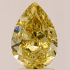 GIA 2.31 Fancy Deep Yellow-I1 Pear Diamond