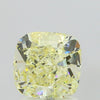 GIA 1.54 Fancy Yellow-VS2 Cushion Diamond