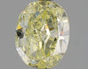 GIA 1.53 Fancy Light Yellow-SI2 Oval Diamond