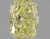 GIA 1.51 Fancy Yellow-SI2 Cushion Diamond