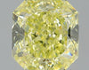 GIA 3.03 Fancy Intense Yellow-SI2 Radiant Diamond