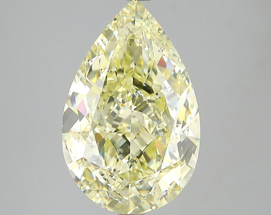 GIA 5.2 Fancy Yellow-SI1 Pear Diamond
