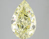 GIA 5.2 Fancy Yellow-SI1 Pear Diamond