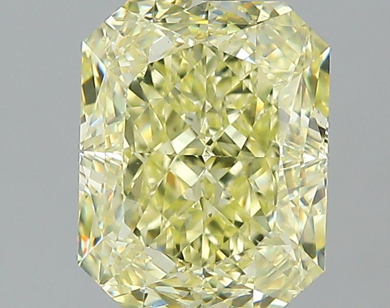 GIA 2.3 Fancy Yellow-VS2 Radiant Diamond
