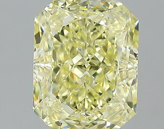 GIA 2.3 Fancy Yellow-VS2 Radiant Diamond