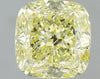 GIA 1.07 Fancy Light Yellow-VVS2 Cushion Diamond