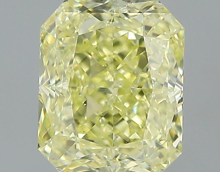 GIA 1 Fancy Yellow-VS2 Radiant Diamond