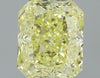 GIA 1 Fancy Yellow-VS2 Radiant Diamond