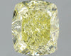 GIA 1.2 Fancy Yellow-SI1 Cushion Diamond