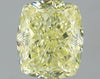 GIA 1.21 Fancy Yellow-VS1 Cushion Diamond