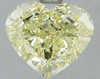 GIA 1.4 Fancy Light Yellow-VS1 Heart Diamond