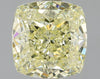 GIA 2.51 Fancy Light Yellow-VS2 Cushion Diamond
