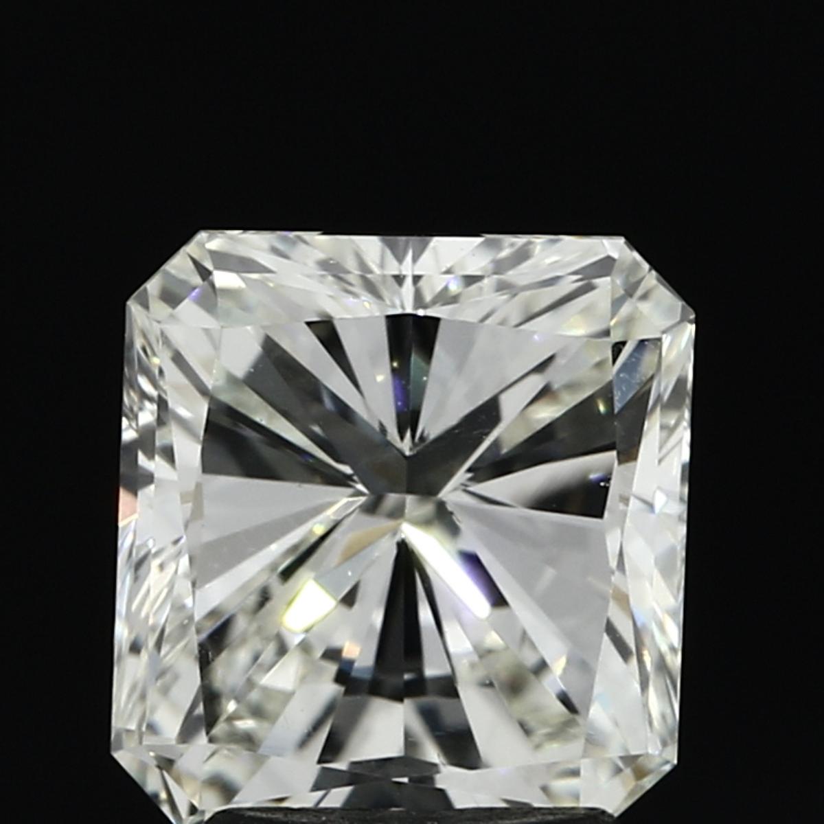GIA 3.09 J-VS1 Radiant Diamond