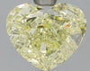 GIA 2.17 Fancy Yellow-SI1 Heart Diamond