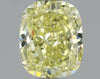 GIA 1.08 Fancy Intense Yellow-SI1 Cushion Diamond