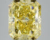 GIA 10.92 Fancy Deep Yellow-SI2 Radiant Diamond