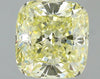 GIA 2.03 Fancy Yellow-SI2 Cushion Diamond