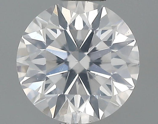GIA 0.53 F-SI2 Round Diamond