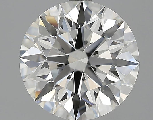 GIA 2.51 H-IF Round Diamond