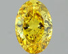 GIA 1.84 Fancy Vivid Yellow-VS2 Oval Diamond