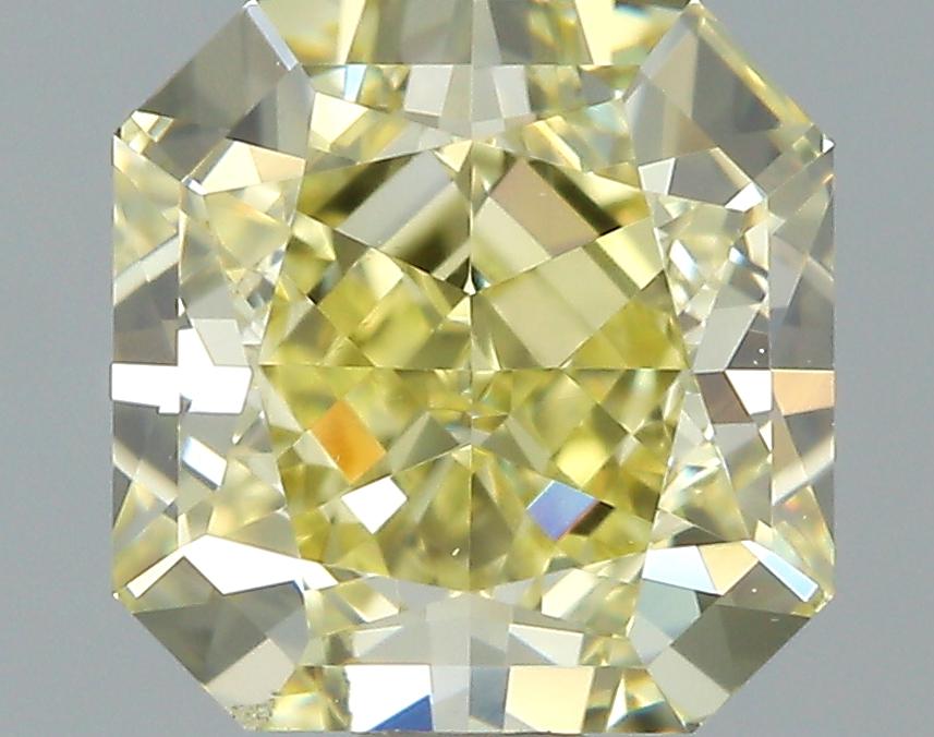 GIA 1 Fancy Light Yellow-VS1 Radiant Diamond