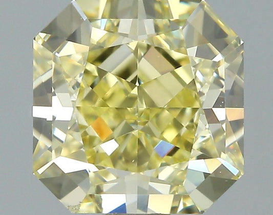 GIA 1 Fancy Light Yellow-VS1 Radiant Diamond