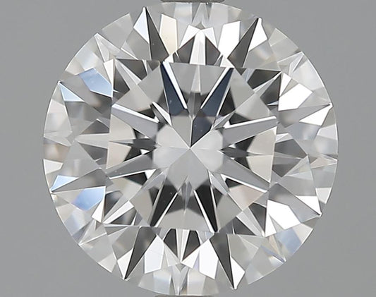 GIA 2.02 E-VVS2 Round Diamond