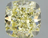 GIA 0.87 Fancy Yellow-VS1 Cushion Diamond