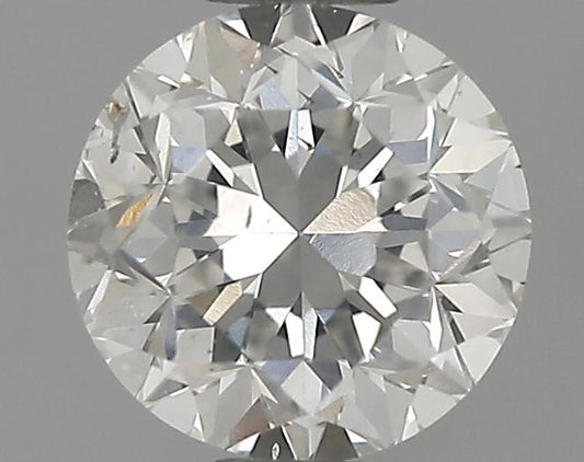 GIA 0.5 H-SI2 Round Diamond