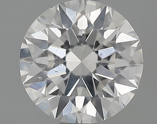 GIA 0.61 F-SI2 Round Diamond