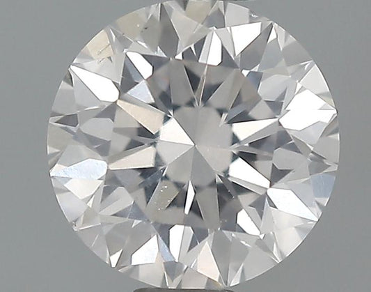 GIA 0.53 G-SI2 Round Diamond